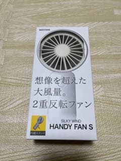 新品未使用　携帯扇風機 RHYTHM リズム 9ZF031RH03のサムネイル