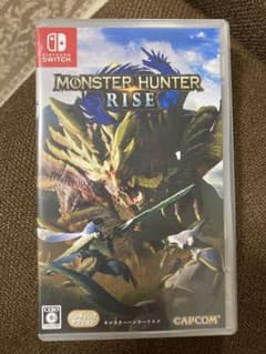 ニンテンドースイッチのモンスターハンターライズのソフトです。のサムネイル