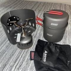 SOTO シングルバーナー SOD-320 OD缶105 クッカー 風防 セット SOTO シングルバーナー SOD-320 OD缶105 クッカー 風防 セット - メルカリ
