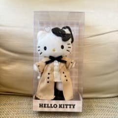 【香港POPUP限定】サンリオ ハローキティ 足長ぬいぐるみ トレンチコート 海外ポップアップ限定】サンリオ キティ 足長ぬいぐるみ 香港 トレンチ
