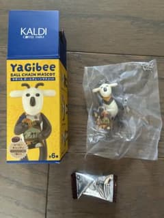 新品未使用未開封 KALDIカルディ ヤギビー 紙袋 ボールチェーンマスコット
