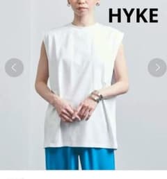 HYKE ハイク BIG FIT ノースリーブ Tシャツ タンクトップ - メルカリ