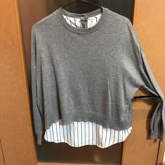 レイヤードプルオーバーニットのサムネイル