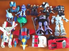 昭和レトロ ジャンク　機動戦士 ガンダム 旧キット まとめ売り 昭和レトロ ジャンク ガンダム・ダグラム・バイファム・車等 旧キット