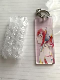Aqours ラメスティック　キーホルダー　YUNO 黒澤ルビィ　ラブライブのサムネイル