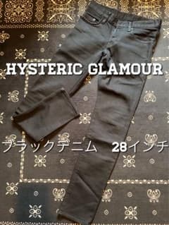 HYSTERIC GLAMOUR ブラックスタッズデニム 28インチのサムネイル