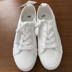 H&M   スニーカー　ホワイトのサムネイル