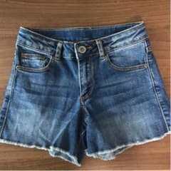 zara girlsデニムショートパンツのサムネイル