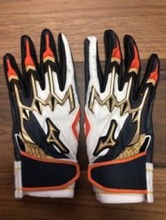 【美品】ミズノプロ　バッティンググローブ24センチのサムネイル