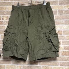 GU カーゴショートパンツ M オリーブのサムネイル