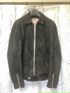 【限定品】AddictClothes ブラックディアスキンスエードジャケット 限定品】AddictClothes ブラックディアスキンスエードジャケット