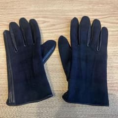 UNITED ARROWS メンズ 手袋 レザーグローブ ブラック - メルカリ