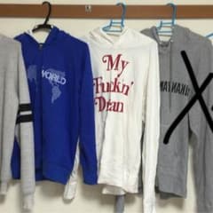 まめしば☆さん専用UVER青パーカーのサムネイル