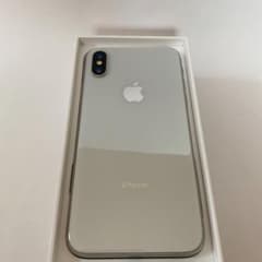 iPhone X Silver 64 GB SIMフリーのサムネイル