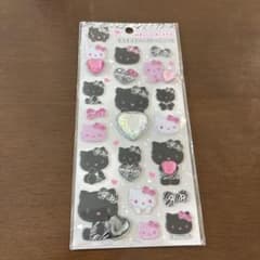 1️⃣0️⃣Hello Kitty キラキララインストーンシール ゼブラのサムネイル