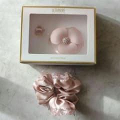 アレクサンドル ドゥ パリ カメリア バレッタセット Baby クリップ