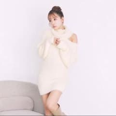 ミストレアス ニットワンピース - メルカリ