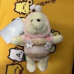ディズニー くまのプーさんミツバチプーさん ぬいぐるみ キーチェーン
