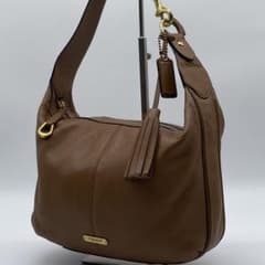 COACH ワンショルダー Avery レザーY2K 00s Hobo ブラウン - メルカリ