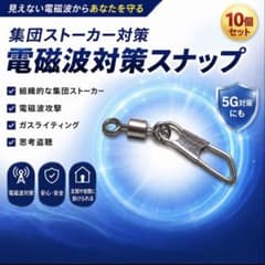 電磁波防止 5G対策 思考盗聴対策 集団ストーカー対策 10個セット