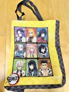 【新品・未使用】鬼滅の刃 ビッグトートバッグ 炭治郎 善逸 伊之助 禰豆子 柱のサムネイル