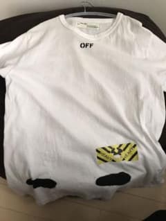 off white スプレーロゴtシャツ mサイズのサムネイル