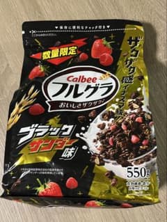 Calbee フルグラ ブラックサンダー　550g カルビーのサムネイル