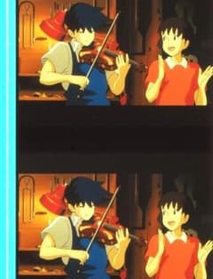 귀를 숙이면 35mm 필름 연속 5컷 본명 요코 다카하시 일생 지브리 우송료 포함