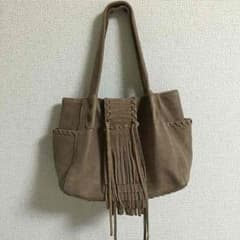 ♡ TRE'S フリンジトートバッグ＊ 値下げのサムネイル