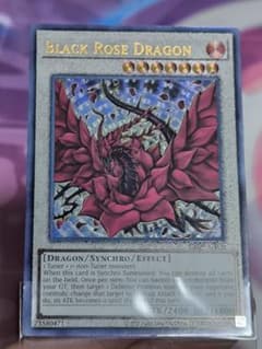 遊戯王　ブラックローズドラゴン　レリーフ　アジア英語版　泰亜版のサムネイル