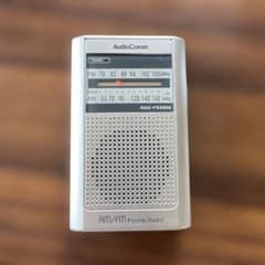 AudioComm AM/FMポケットラジオ RAD-F598M 本体のサムネイル