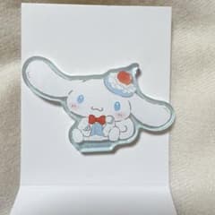 サンリオ　スウィートケーキコレクション　アクリルステッカー　シナモロール