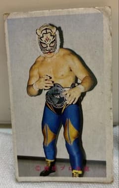 1980年代 初代タイガーマスク　佐山聡　新日本プロレス　メンコのサムネイル