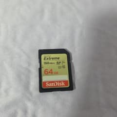 SanDisk Extreme 64GB SDカードのサムネイル