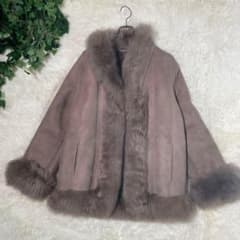 LEDER CRIS】ムートンコート スパニッシュラム スペイン製 定価30万 