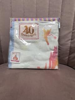 40周年ティンカーベルのハンドタオル35×34cmのサムネイル