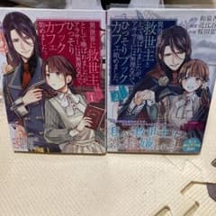 異世界に救世主として喚ばれましたが、アラサーには無理なので、ひっそりブックカフェのサムネイル