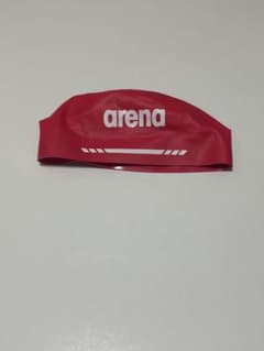 arena 赤 シリコン 水泳キャップのサムネイル