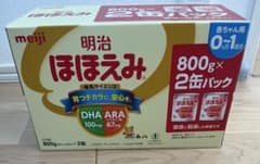 新品未開封]明治 ほほえみ 800g×2缶パック - メルカリ