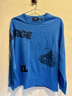 XLARGE ロンT Lサイズ ブルーのサムネイル