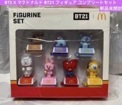 BT21 フィギュアセット 韓国マクドナルド BTS X マクドナルド BT21 フィギュア コンプリートセット - メルカリ