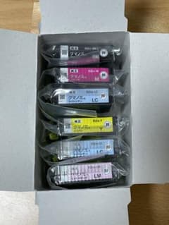 EPSON クマノミ純正インクカートリッジ セット KUI-6CL-M 欠色ありのサムネイル