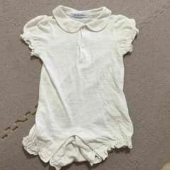 【値下げしました！】80サイズ♡襟付きロンパースのサムネイル