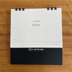 Lexus 2026 卓上カレンダーのサムネイル