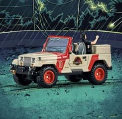 サンディエゴ・コミコン限定！ホットウィール　ジュラシックパーク　ジープ サンディエゴ・コミコン限定！ホットウィール ジュラシックパーク