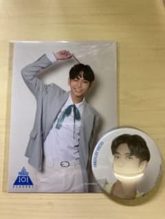 アントニー　缶バッチと写真のサムネイル