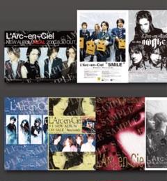 ラルク　東京ドーム会場限定　歴代アルバム告知ポスター　11種コンプリートセット ラルク 東京ドーム会場限定 歴代アルバム告知ポスター 11種