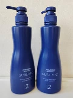 SHISEIDO SUBLIMIC サロンソリューション ディープスムース 2本のサムネイル