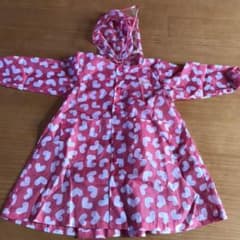 レインコート 女の子 キッズMサイズ　値下げのサムネイル