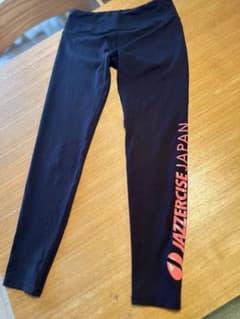 JAZZERCISE JAPAN ブラック レギンス Sのサムネイル